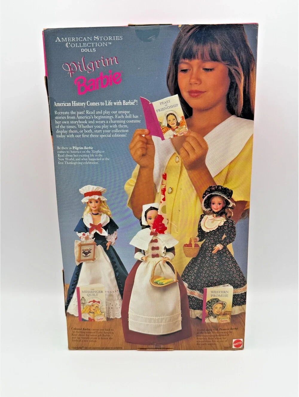 Vintage 1994 Special Edition Pilgrim Barbie from the American Stories Collection